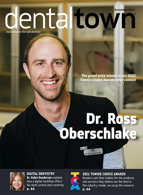 Dentist Waukesha WI Ross Oberschlake Dental Town Magazine Cover